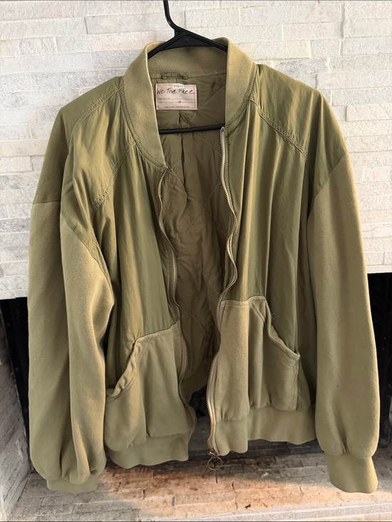 We The Free Jackets & Blazers - We The Free khaki utility jacket